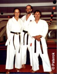 Axel Markner (Mitte) mit Nadine Ziemer (l.) und Rudi Eichert (r.)