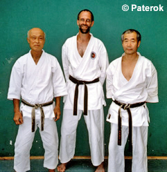 Großmeister Tatsua Suzuki, Axel Markner und Großmeister Hiroji Fukazawa
