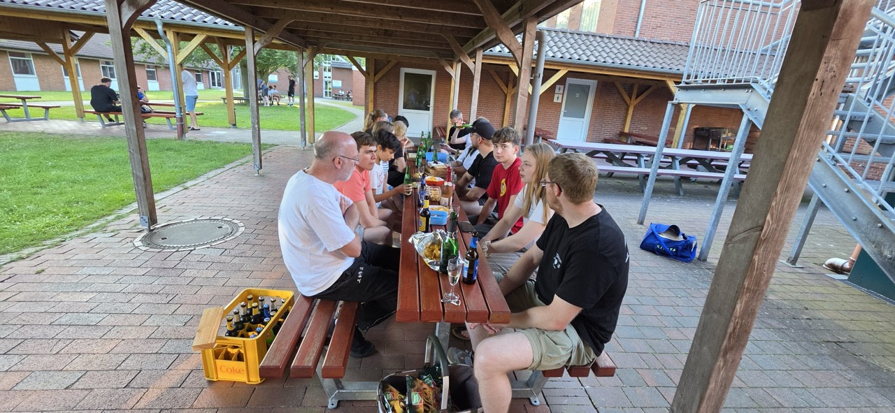 Gruppenbild Feier