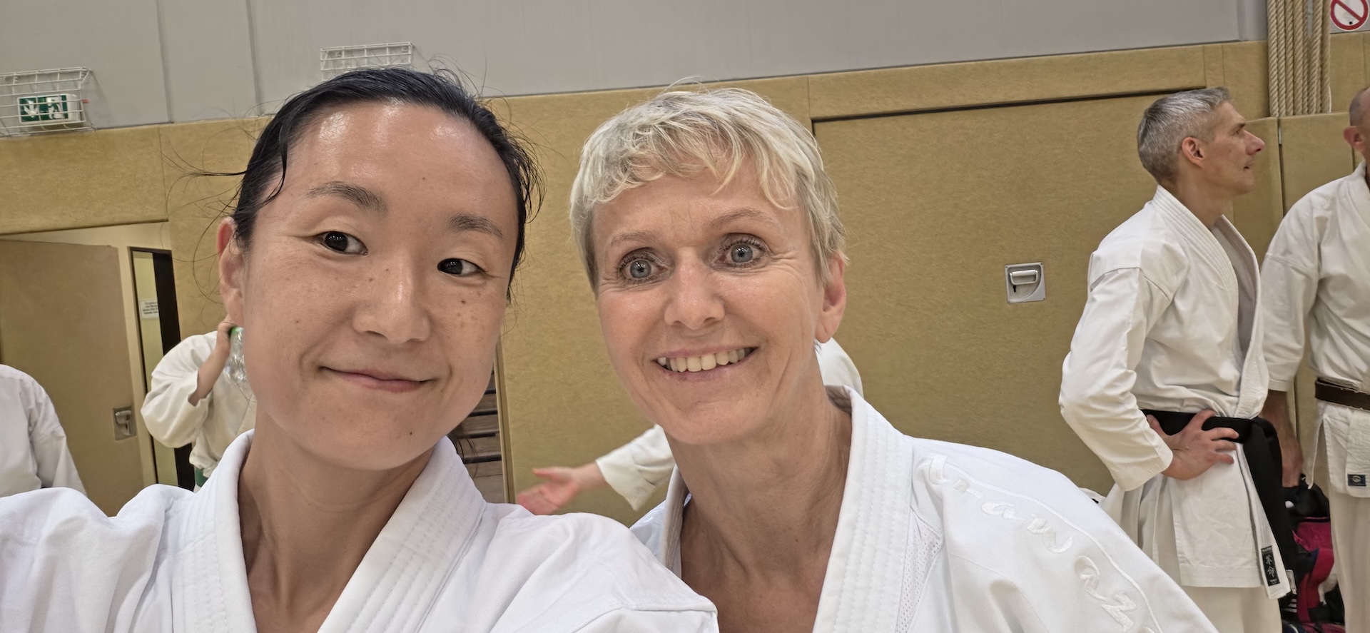 mit ehmalige Trainer Ausbildungsschülerin Britta aus Braunschweig